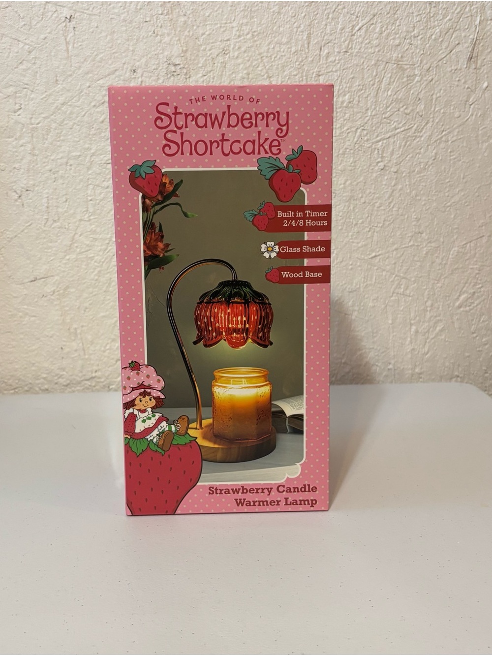 NEW Pink Strawberry Candle Warmer Lamp